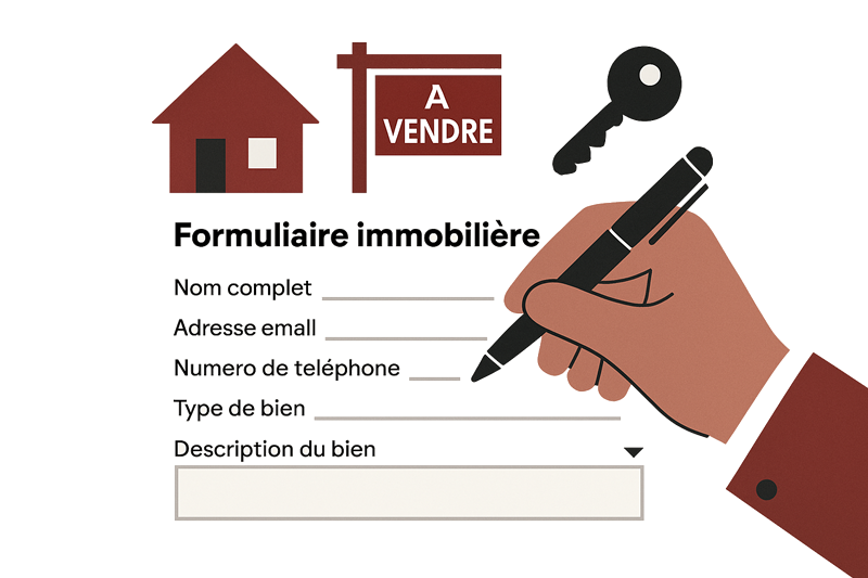Formulaire Immobilier